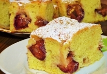 Ciasto ucierane ze śliwkami


Ciasto

    jajka
    5 szt

    mąka pszenna
    3 szklanki

    cukier
    1 szklanka

    cukier waniliowy
    1 opakowania

    skórka z cytryn...