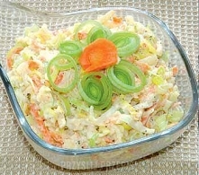 Superszybka surówka z porów...