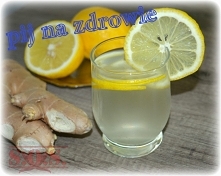 Woda z imbirem i cytryną - skutecznie podniosła moją odporność;)