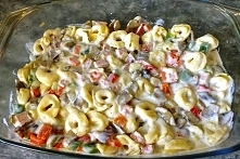 Zapiekanka z tortellini