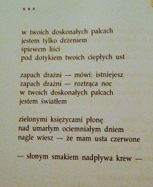 Moja kochana Poświatowska :...