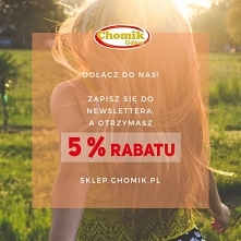 #newsletter #prezent #dziękujemy
Nie przegap żadnej promocji i bądź na bieżąco z nowościami w Chomiku! ✅
Każdy, kto został lub zostanie naszym subskrybentem do niedzieli 14.10.2...