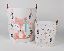 Komplet dwóch pojemników "lisek"