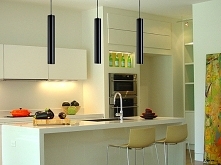 Lampa wisząca Tube 50 black