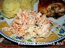 Surówka z rzepy i marchewki