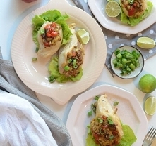 Filety faszerowane papryką, serem i limonką