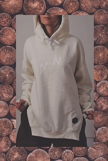 Bluza Ice Bear Hoodie Cream