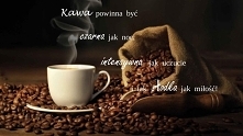 Kawa-przyjemność o poranku..