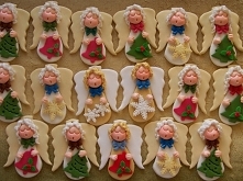 Aniołki na choinkę