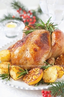 Kurczak nadziewany ziołami