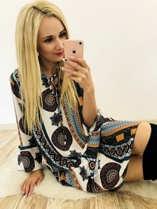 Sukienka Orientalne Wzory 89zł