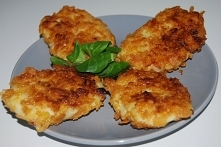 Placki z gotowanych ziemniaków w kukurydzianych płatkach