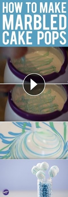 Jak zrobić marmurkowe cake popsy