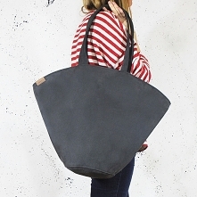 Shelly bag grafit torba nubuk syntetyczny vegan