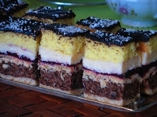 Ciasto Orzechowo-Kokosowe