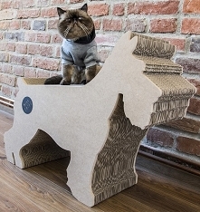 Paperdog drapak- leżanka dla kota