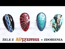 Nowości paznokciowe z Aliexpress + zdobienia * Spider Gel i żele kolorowe Saviland * Candymona