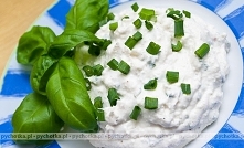 Zielona pasta twarogowa