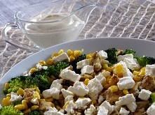 kurczak/brokuł/feta