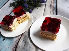 Ciasto z mascarpone i wiśni...