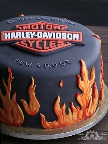 Harley Davidson cake