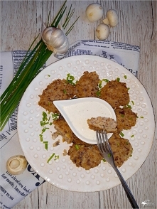 Kotleciki (placuszki) z kaszy gryczanej