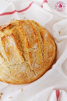 Prosty domowy chleb pszenny - Najlepszy przepis - Wypieki Beaty