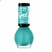 Morski lakier do paznokci firmy Miss Sporty lasting color gel shine nr 573 kupiłam w rossmannie  za niecałe 5 złotych :)