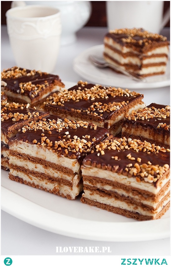 Ciasto chałwowe bez pieczenia