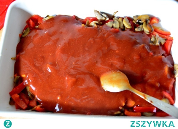 schab w sosie ketchupowym