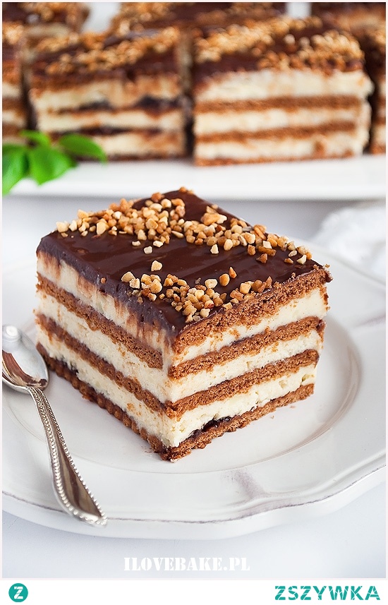 Ciasto chałwowe bez pieczenia