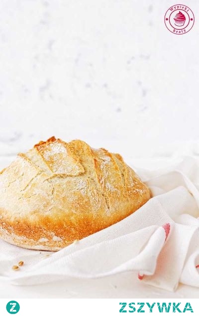 Prosty domowy chleb pszenny - Najlepszy przepis - Wypieki Beaty