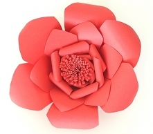 Kwiaty Luxury - czerwony jasny