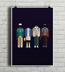 Stranger Things - plakat giclee art