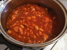 Szybka fasolka po bretońsku