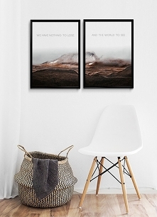 Dwa plakaty - W have nothing to lose...