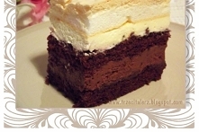 Morze Czarne - ciasto czekoladowe pod bezą