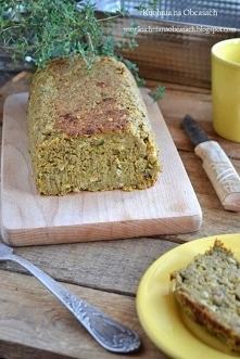 Warzywny pasztet z zielonej soczewicy