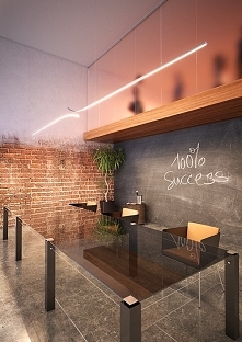 Oświetlenie - gięta linia światła od klusdesign.pl