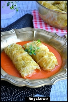 Gołąbki z kapusty włoskiej