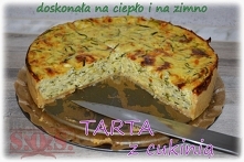 Tarta z cukinią - zdecydowanie najlepsza wytrawna tarta, jaką w życiu jadłam;D