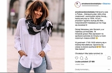 Koszula Anny Lewandowskiej została zaprojektowana przez Sarę Boruc! Jest to model oversize i nazywa się "Omenaa". Można ją kupić na stronie jamesbutton.com za 399 złot...