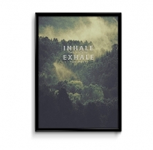 Inhale / Exhale - plakat