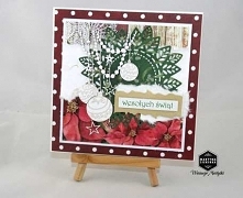 Kartka na święta Bożego Narodzenia. W roli głównej bombki i gwiazdeczki

Format 14x14 cm Do kartki dołączona jest koperta.

W środku kartka jest biała, do samodzielnego wypisani...