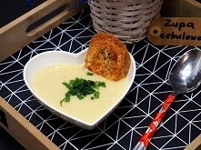 KREM CEBULOWY NA BIAŁYM WINIE