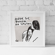 Cieszę się życiem na smutno | Plakat