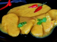 KURCZAK W SOSIE BATATOWYM