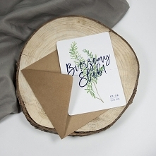 Zaproszenie "Rozmaryn"