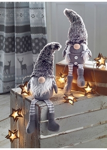 Cudowne figurki dekoracyjne, idealne na święta! Kliknij po więcej