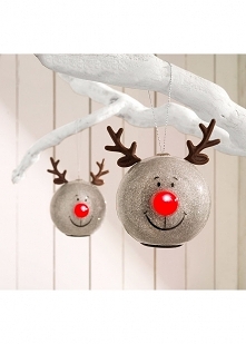 Śliczne bombki z reniferem! Idealne na nadchodzące Święta!